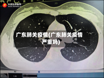 广东肺关疫情(广东肺关疫情严重吗)