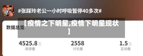 【疫情之下明星,疫情下明星现状】-第3张图片