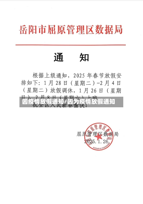 因疫情放假通知/因为疫情放假通知-第3张图片