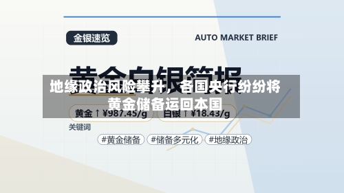 地缘政治风险攀升，各国央行纷纷将黄金储备运回本国-第2张图片