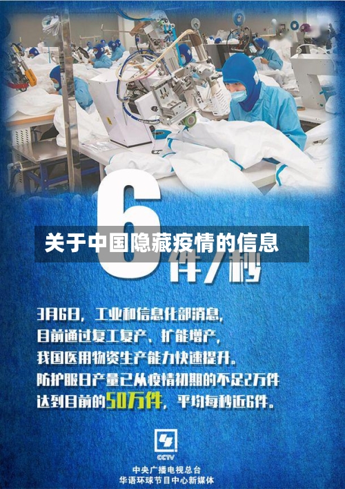 关于中国隐藏疫情的信息