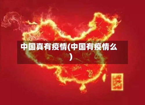 中国真有疫情(中国有疫情么)