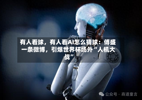 有人看球	，有人看AI怎么猜球：傅盛一条微博，引爆世界杯场外“人机大战	”-第3张图片