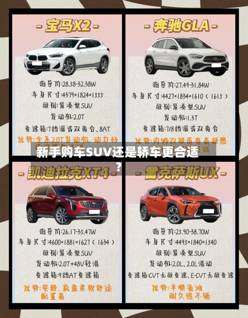新手购车SUV还是轿车更合适？-第2张图片