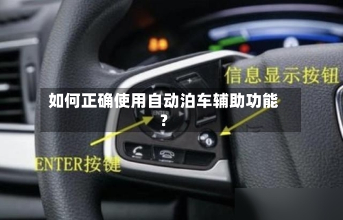 如何正确使用自动泊车辅助功能？