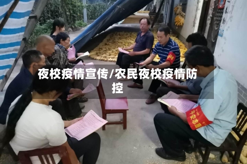 夜校疫情宣传/农民夜校疫情防控
