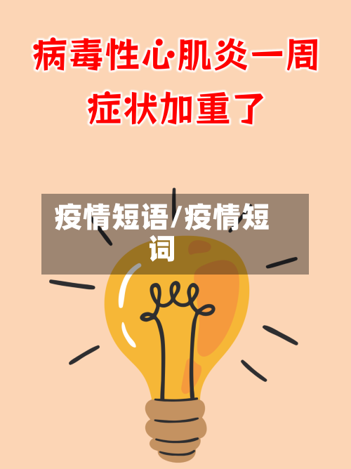 疫情短语/疫情短词-第2张图片