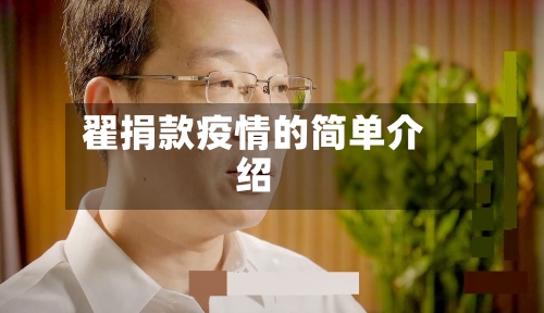 翟捐款疫情的简单介绍