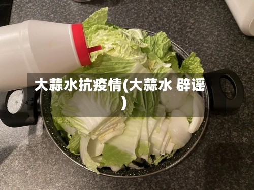 大蒜水抗疫情(大蒜水 辟谣)