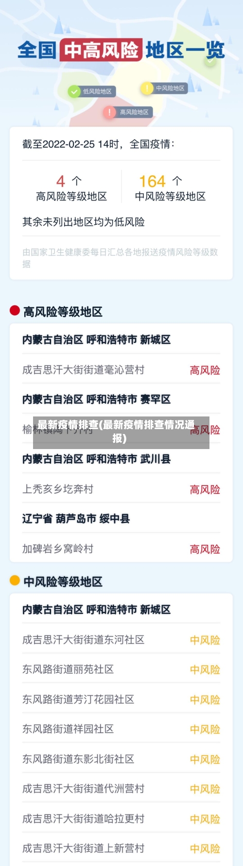 最新疫情排查(最新疫情排查情况通报)-第2张图片