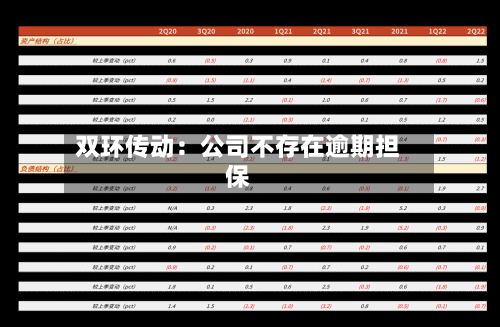 双环传动:公司不存在逾期担保-第3张图片