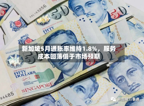 新加坡5月通胀率维持1.8%	，服务成本回落低于市场预期-第2张图片
