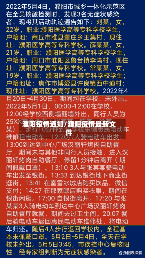 濮阳疫情通知/濮阳疫情最新文件-第2张图片