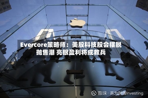 Evercore策略师：美股科技股会摆脱抛售潮 亮眼盈利将成救兵-第2张图片