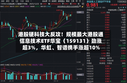 港股硬科技大反攻！规模最大港股通信息技术ETF华宝（159131）劲涨超3%，华虹、智谱携手涨超10%-第2张图片