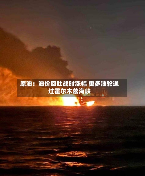 原油：油价回吐战时涨幅 更多油轮通过霍尔木兹海峡-第2张图片