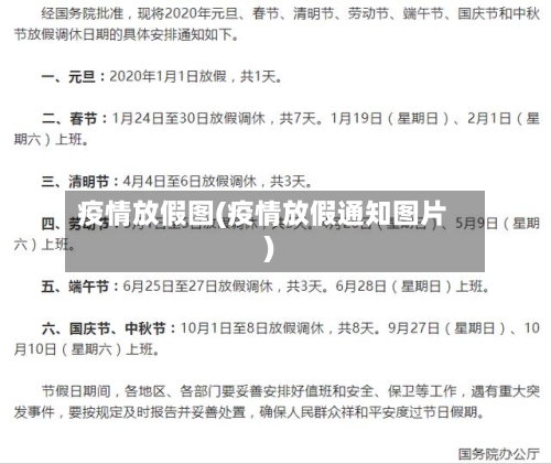 疫情放假图(疫情放假通知图片)