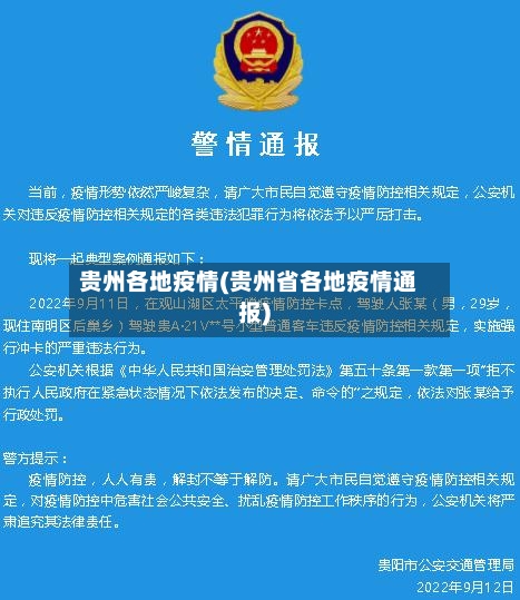 贵州各地疫情(贵州省各地疫情通报)-第2张图片