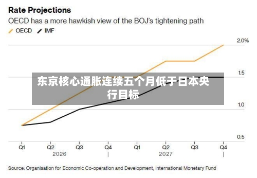 东京核心通胀连续五个月低于日本央行目标-第2张图片