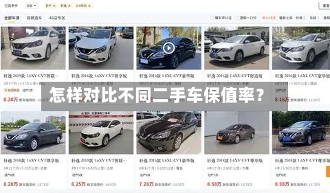 怎样对比不同二手车保值率？-第2张图片
